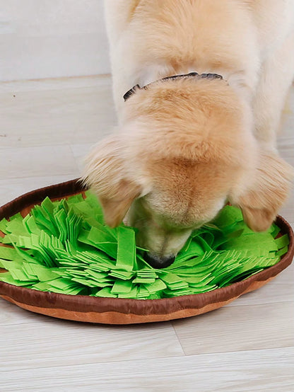 Pet Snuffle Mat for Dogs Nosework Feeding Mat Slow Feeder for Training and Stress Relief Encourages Natural Foraging Skills