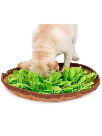 Pet Snuffle Mat for Dogs Nosework Feeding Mat Slow Feeder for Training and Stress Relief Encourages Natural Foraging Skills
